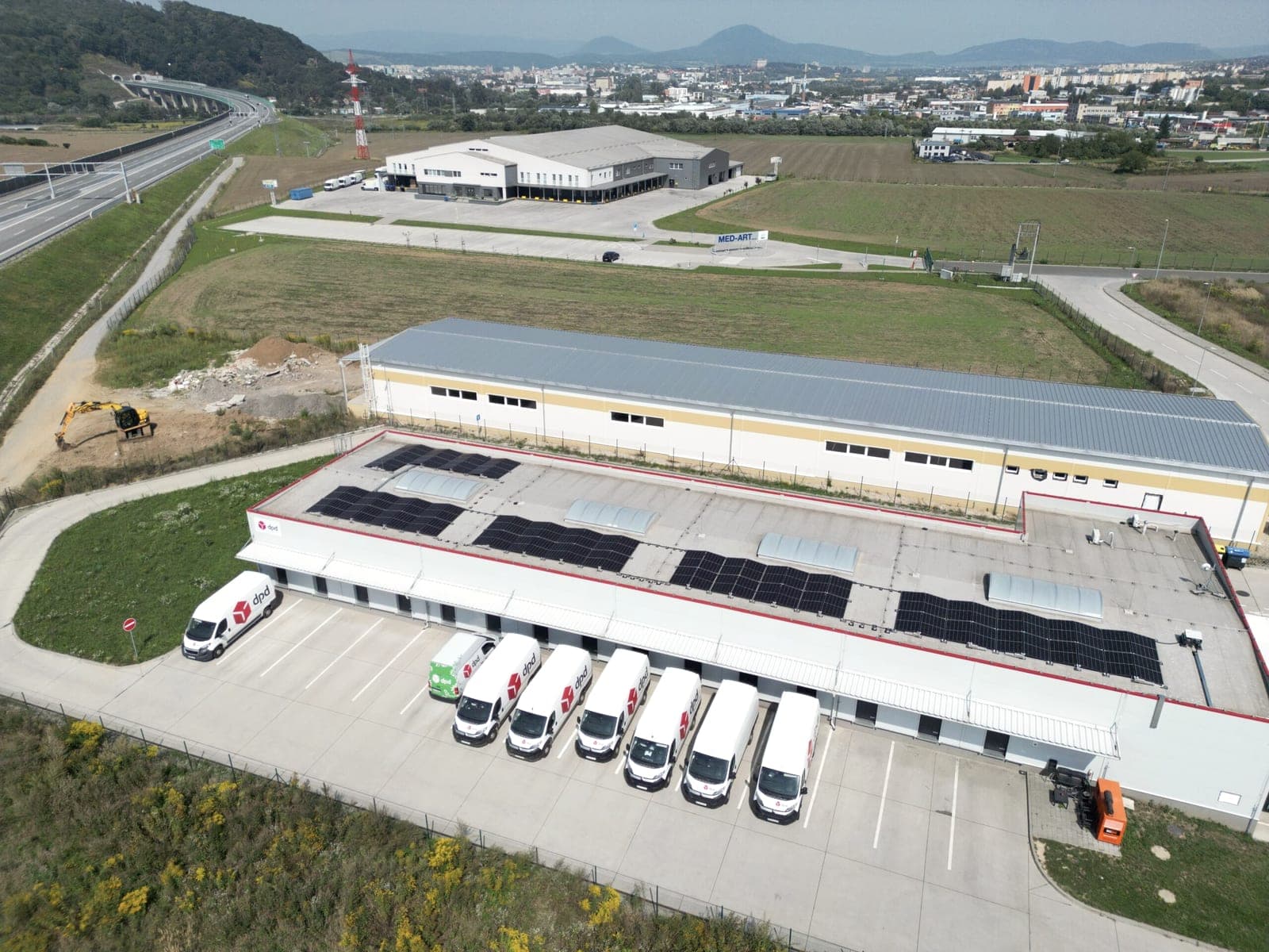DPD Prešov, Prešov, 35,7 kWp (1/4)