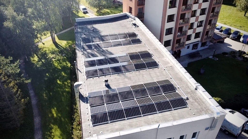 FVZ Tatranská Lomnica, Vysoké Tatry, 29,5 kWp (1/4)