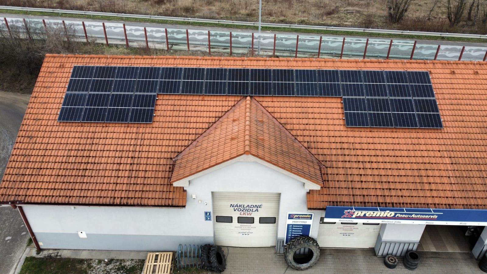 Profityres Trenčín, Trenčín, 9,8 kWp (1/4)
