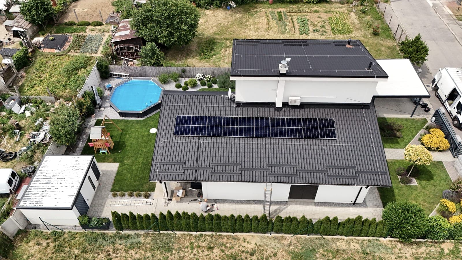 Einfamilienhaus Bošany, Bošany, 4,4 kWp (1/2)